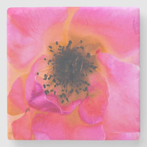 Coaster, floral design