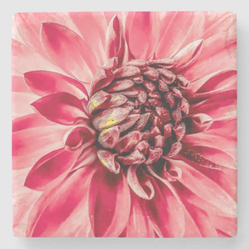 Coaster, floral design