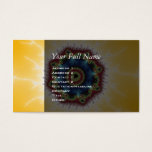 Coaster - Fractal Art Business Card