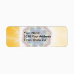 Coaster - Fractal Art Label