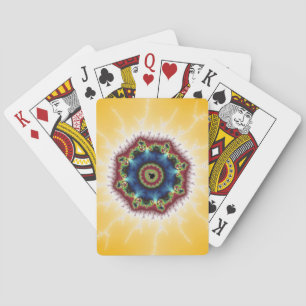 Coaster - Fractal Art Poker Cards