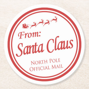 Coaster from Santa