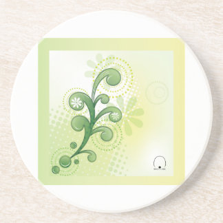 Coaster-Green 컵받침-그린 Sandstone Coaster