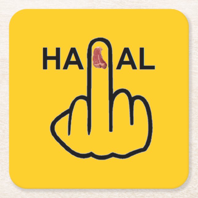Coaster Halal Flip (Front)