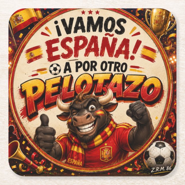 Coaster let's go Spain (Front)