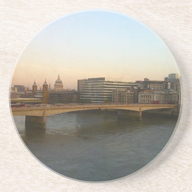 Coaster: London Bridge at Dawn Coaster (Front)