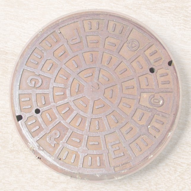 Coaster - Manhole cover (Front)