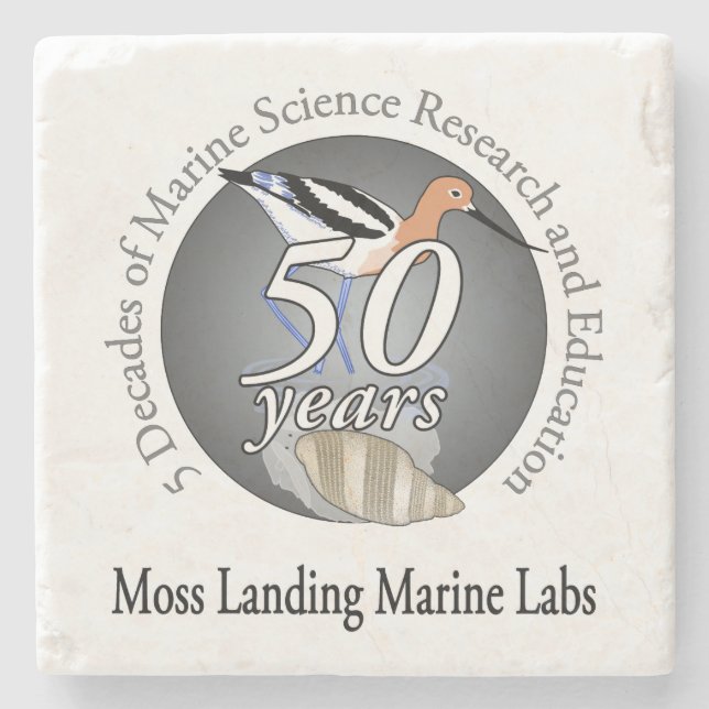 Coaster (Marble Stone): Bird/Invert (Front)