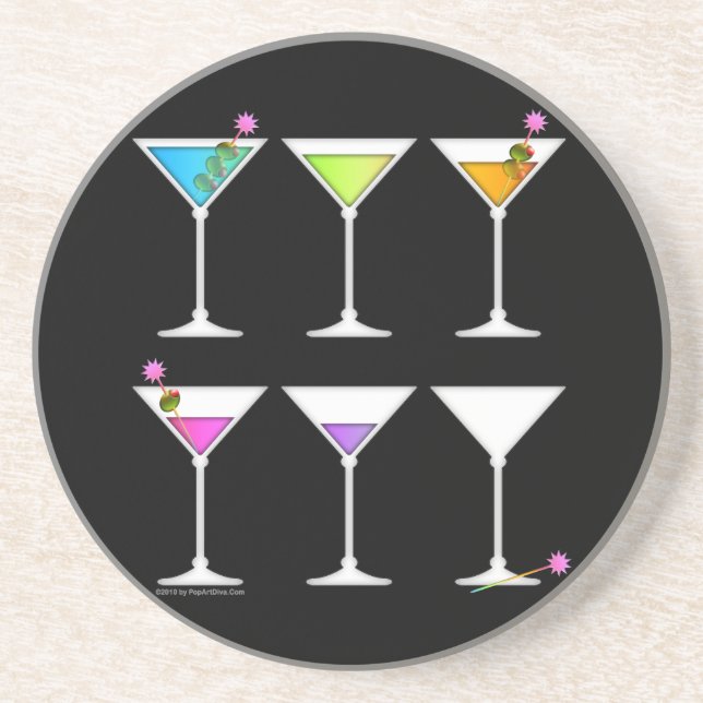 Coaster - MARTINIS, Going, Going GONE! (Front)