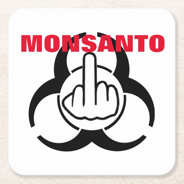 Coaster Monsanto Bio Hazard Flip (Front)