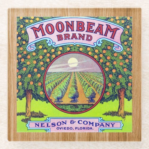 COASTER _ Moonbeam Brand Citrus _Produce Crate Lbl