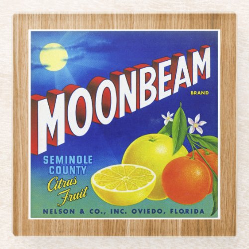 COASTER _ Moonbeam Citrus _ Produce Crate Label