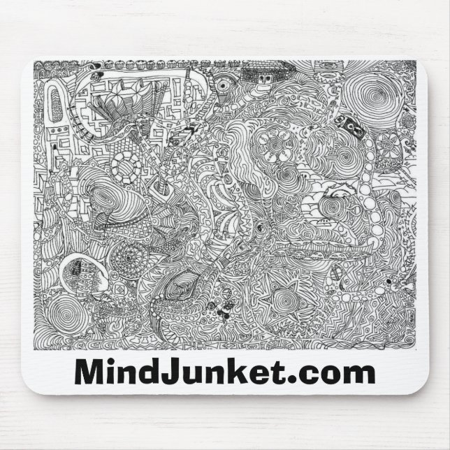 Coaster of Dreams Mousepad from MindJunket.com (Front)