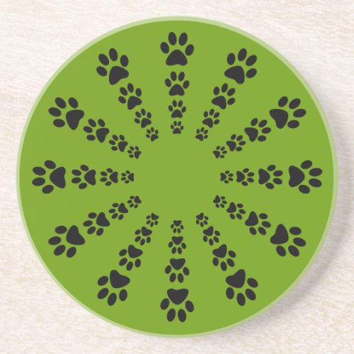 Coaster _ Paw Prints