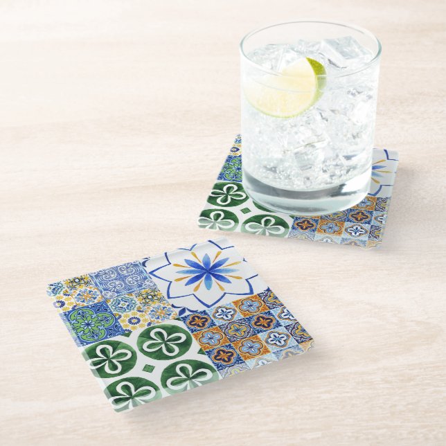 Coaster Portuguese tiles (Angled)