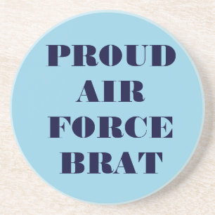 Coaster Proud Air Force Brat