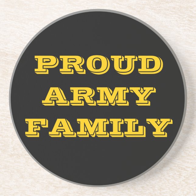 Coaster Proud Army Family (Front)