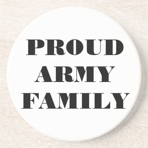 Coaster Proud Army Family