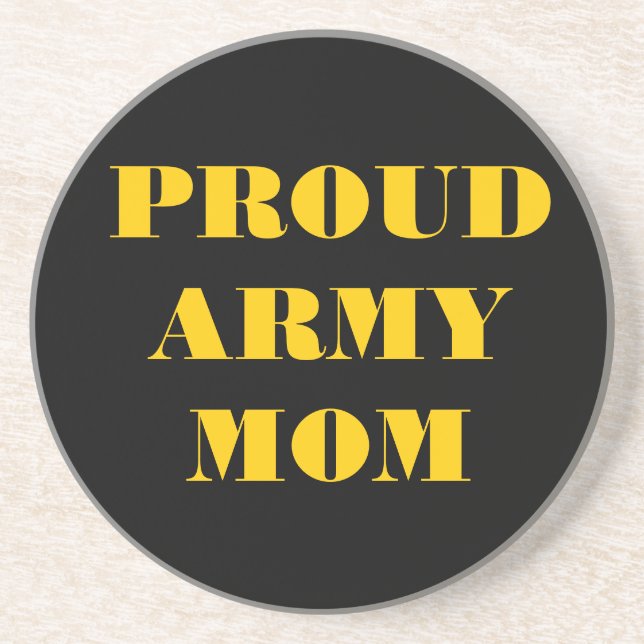 Coaster Proud Army Mom (Front)