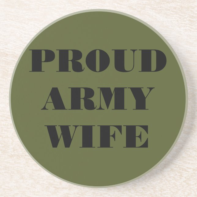 Coaster Proud Army Wife (Front)