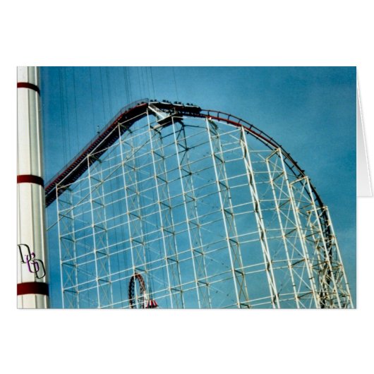 Coaster Ride Cards (Front Horizontal)