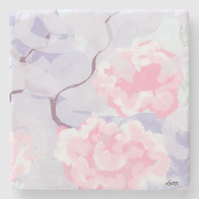 Coaster : Rose Pedals (Front)