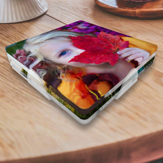 Coaster Set 4 Photo Template Personalized