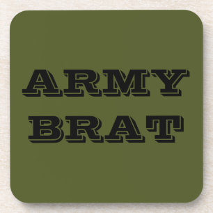 Coaster Set Army Brat