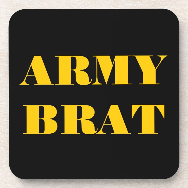 Coaster Set Army Brat (Front)