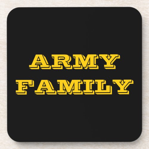 Coaster Set Army Family