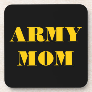 Coaster Set Army Mom