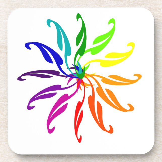 Coaster set - Color Wheel (Front)