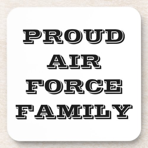 Coaster Set Proud Air Force Family