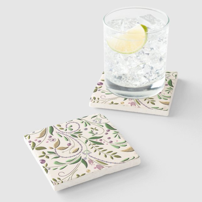 Coaster - Stone - Tuscan Flavor (Side)