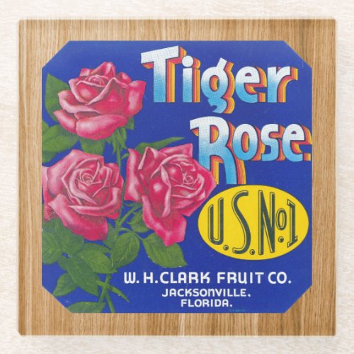 COASTER _ Tiger Rose _ Produce Crate Label