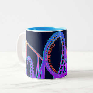 Coaster Two-Tone Coffee Mug