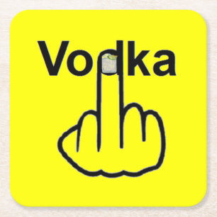 Coaster Vodka Flip