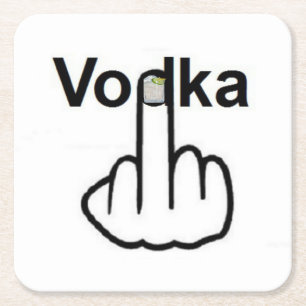 Coaster Vodka Flip