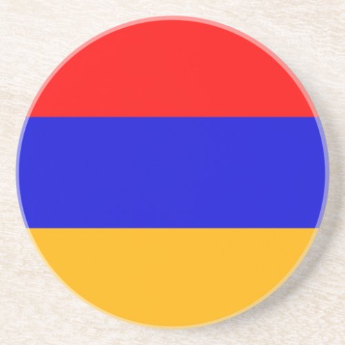 Coaster with Flag of Armenia