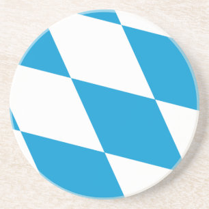Coaster with Flag of Bavaria, Germany