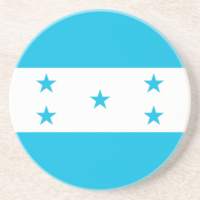 Coaster with Flag of Honduras (Front)