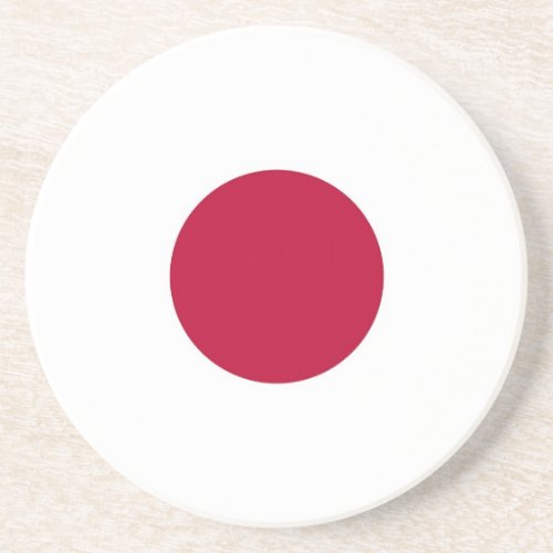 Coaster with Flag of Japan