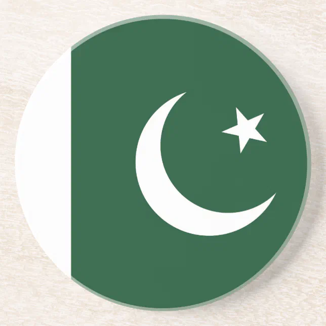 Pakistan R 644 Coaster with Flag of Pakistan | Zazzle