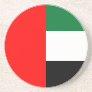 Coaster with Flag of United Arab Emirates