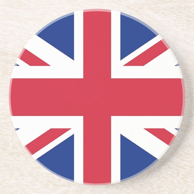 Coaster with Flag of United Kingdom (Front)