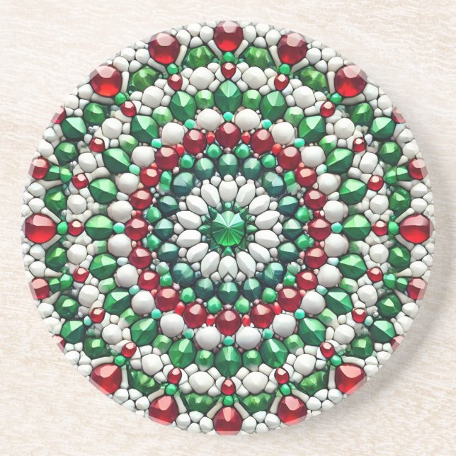 Coaster with Italian Colors Design (Front)