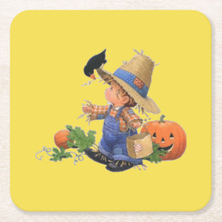 Coaster with Scarecrow