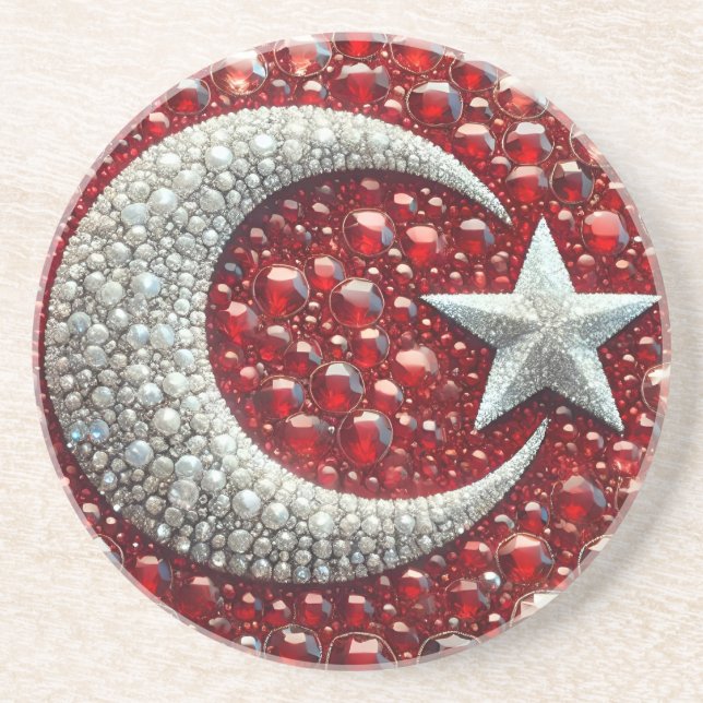 Coaster with Turkish Colors Design (Front)