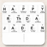 Happy
 Birthday
 Jaden
   Coasters (Cork)
