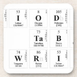 Periodic Table Writer  Coasters (Cork)